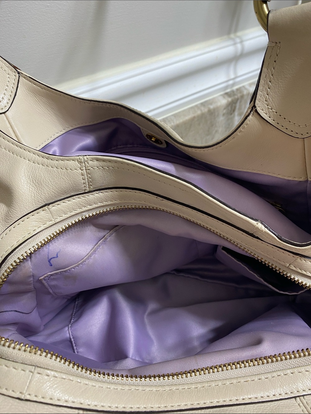 Coach Ivory Shoulder Bag - Picture 11 of 15
